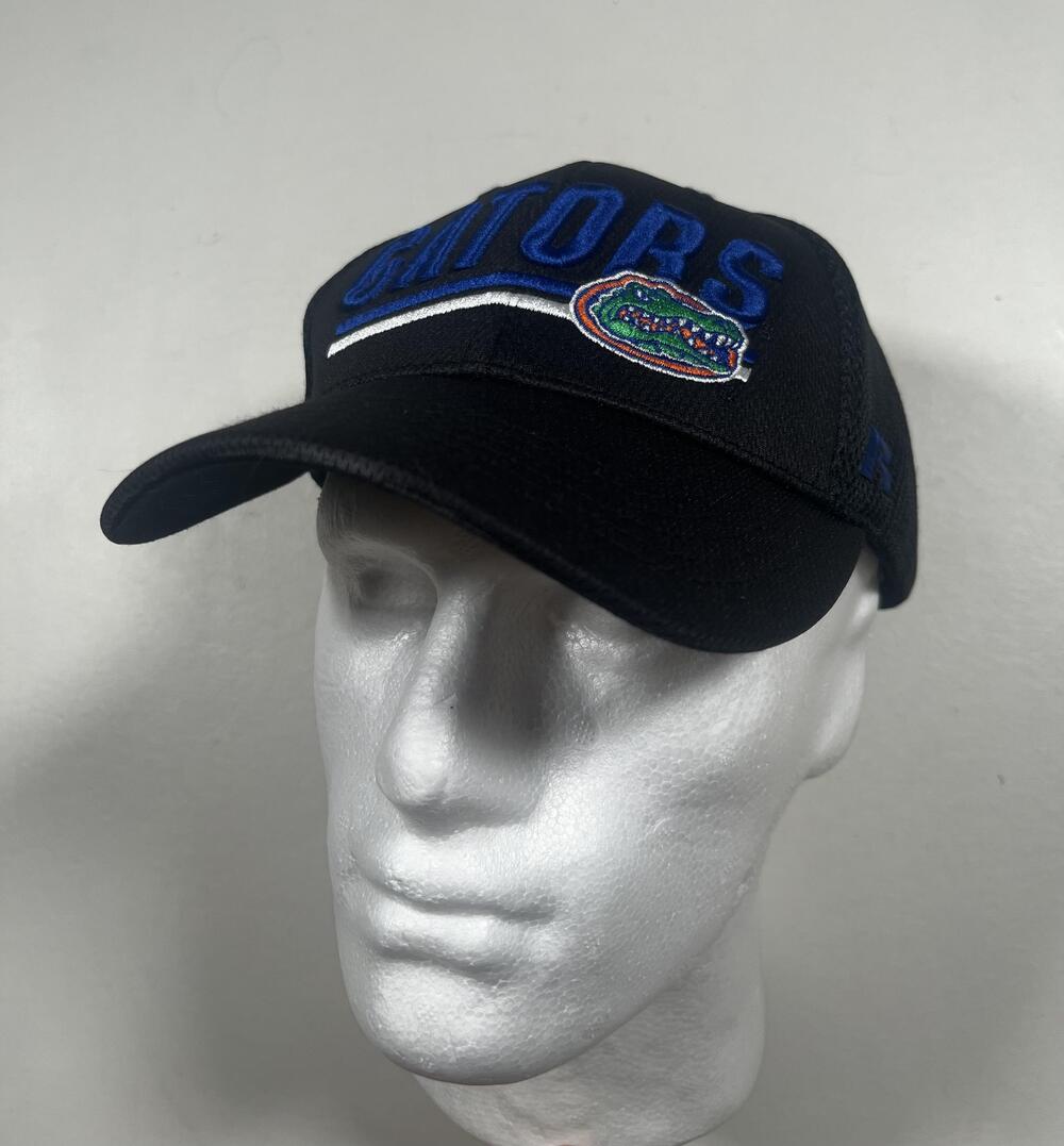 Florida Gators Hat Cap Strap Back One Size Black NCAA Russell Athletic